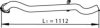 VW 075253681E Exhaust Pipe